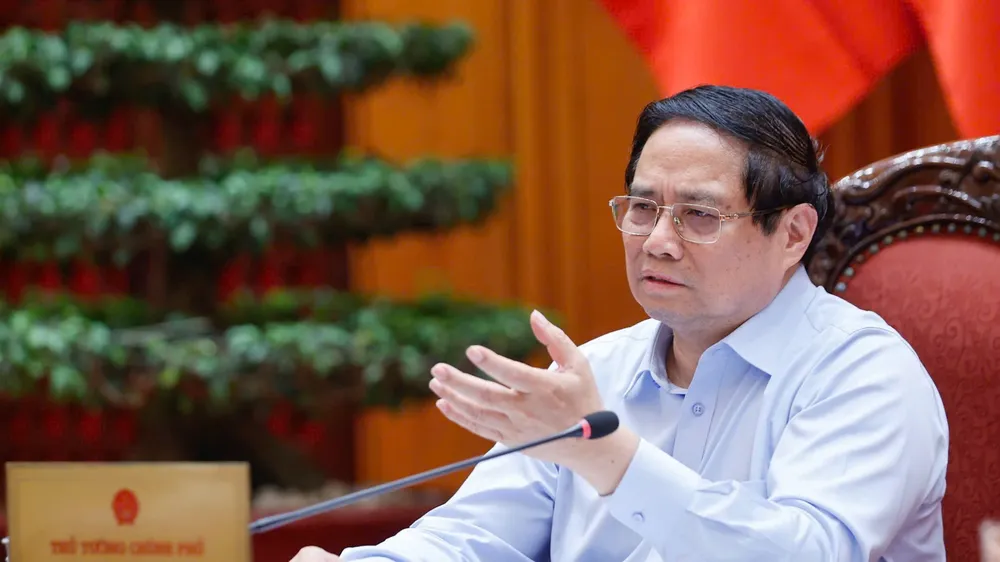 Thủ tướng yêu cầu trình Quốc hội Nghị quyết về phát triển kinh tế tư nhân ngay tại kỳ họp thứ 9. Ảnh: VIẾT CHUNG