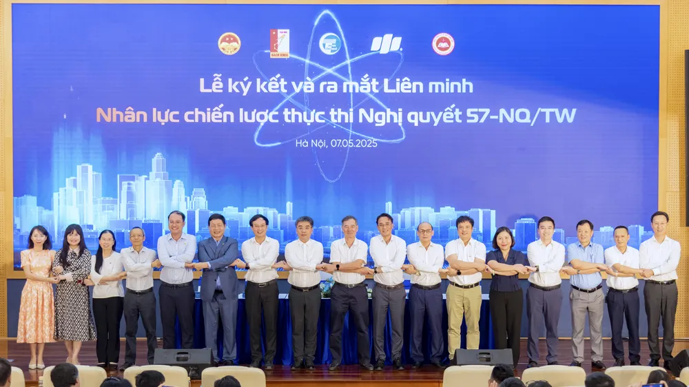 Ra mắt Liên minh nhân lực chiến lược thực thi Nghị quyết 57-NQ/TW
