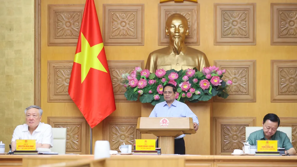 Thủ tướng Phạm Minh Chính yêu cầu các bộ ngành, địa phương tập trung thực hiện các nhiệm vụ trọng tâm để triển khai mô hình chính quyền địa phương 2 cấp từ ngày 1-7-2025