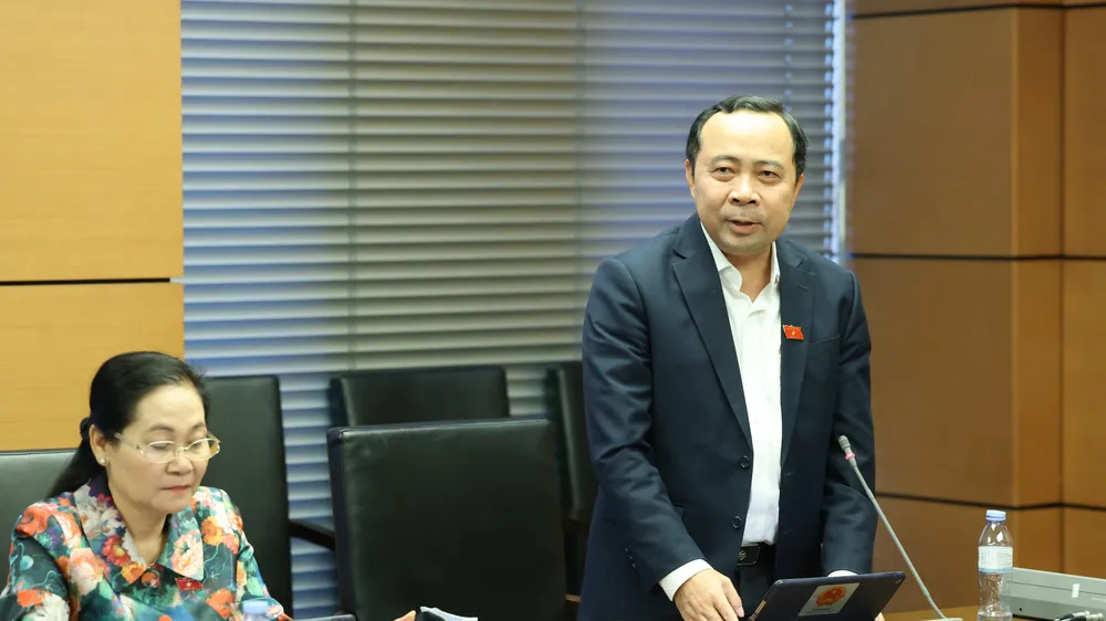 Đại biểu Vũ Hải Quân (TPHCM). Ảnh: QUANG PHÚC