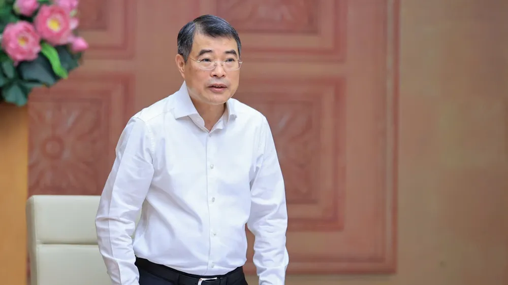 Thủ tướng Lê Minh Hưng phát biểu tại cuộc làm việc với Bộ Công thương. Ảnh: VIẾT CHUNG