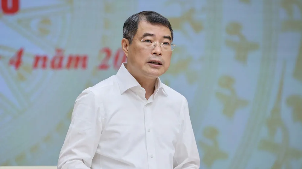 Thủ tướng Lê Minh Hưng phát biểu tại Hội nghị toàn quốc về đẩy mạnh phân bổ, giải ngân vốn đầu tư công năm 2026. Ảnh: VIẾT CHUNG