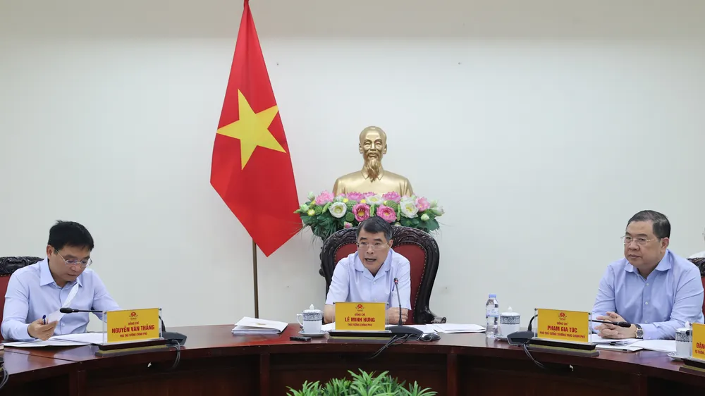 Thủ tướng Lê Minh Hưng chủ trì cuộc họp về Cảng hàng không quốc tế Long Thành giai đoạn 1