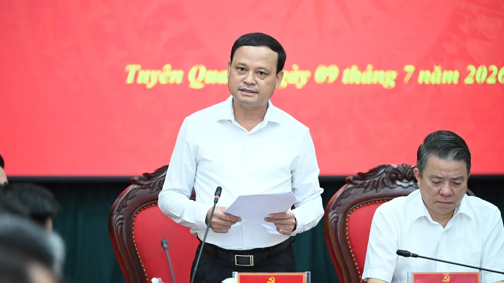 Ông Nguyễn Mạnh Tuấn, Phó Chủ tịch Thường trực UBND tỉnh Tuyên Quang: Xử lý nghiêm sai phạm, không có vùng cấm