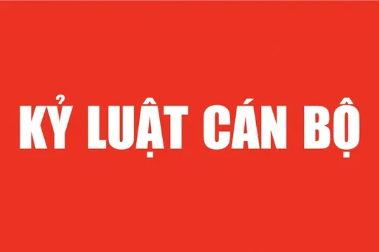 Thủ tướng Chính phủ kỷ luật cảnh cáo 2 nguyên lãnh đạo tỉnh Bắc Giang. Ảnh minh họa
