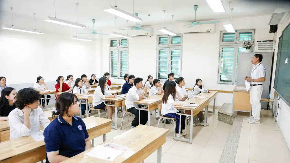 Ngành giáo dục sẽ thực hiện sắp xếp cơ sở giáo dục mầm non, phổ thông, thường xuyên, giáo dục nghề nghiệp công lập cấp tỉnh, cấp xã. Ảnh: ĐỖ TRUNG