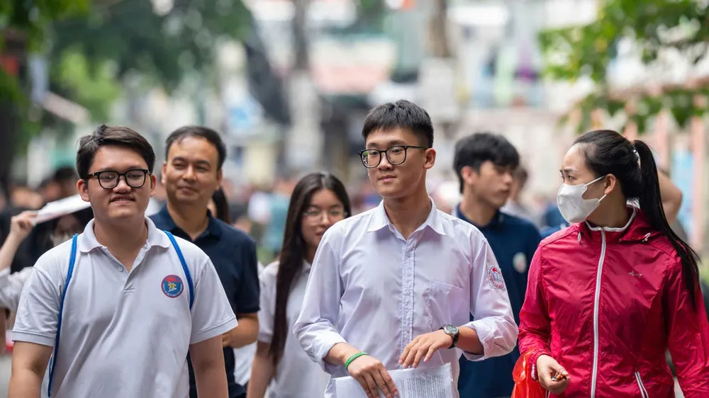 Thí sinh dự thi tốt nghiệp THPT 2026. Ảnh: ĐỖ TRUNG