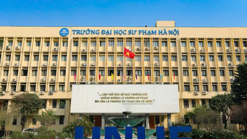 Trường Đại học Sư phạm Hà Nội. Ảnh: HNUE