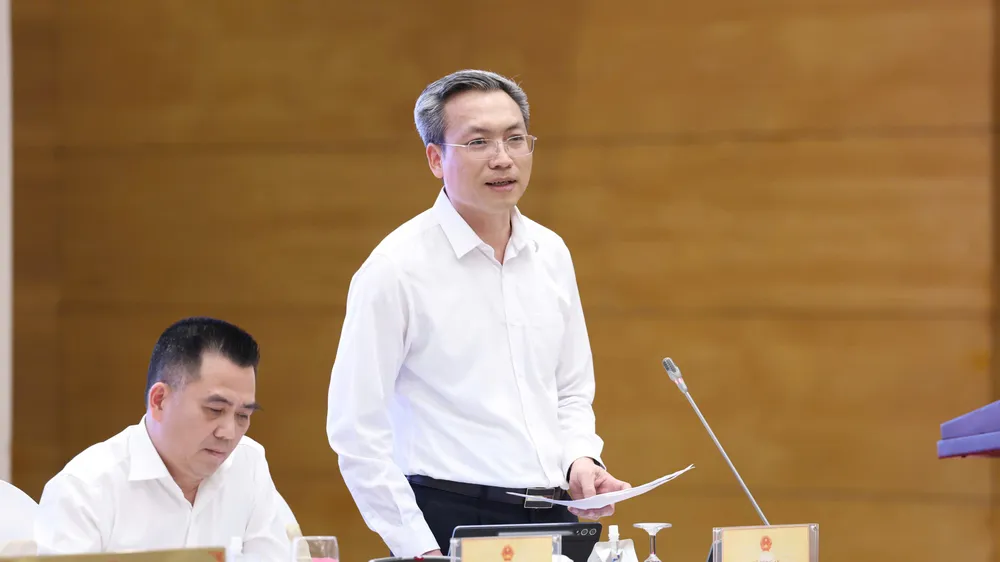 Thiếu tướng Nguyễn Quốc Toản, Chánh Văn phòng, Người phát ngôn Bộ Công an. Ảnh: QUANG PHÚC