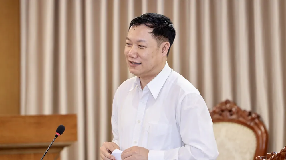 GS-TS Nguyễn Tiến Thảo, Vụ trưởng Vụ Giáo dục Đại học, Bộ GD-ĐT khẳng định không thu hẹp cơ hội của thí sinh hoặc làm giảm quyền tự chủ của cơ sở đào tạo. Ảnh: MINH THU