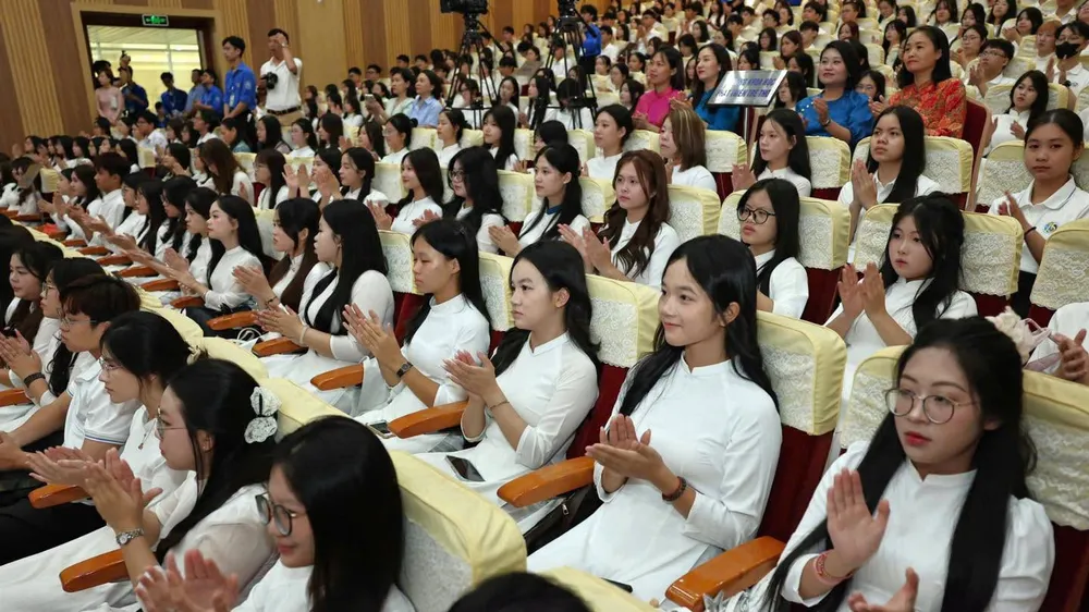 Sinh viên trường Đại học Sư phạm Hà Nội. Ảnh: Đại học Sư phạm Hà Nội. 