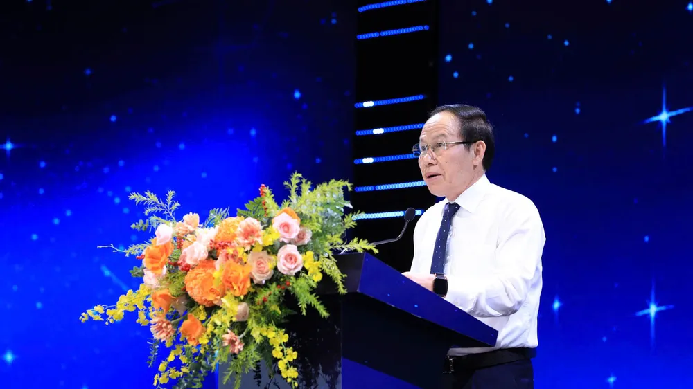 Phó Thủ tướng Lê Tiến Châu phát biểu tại lễ khai mạc. Ảnh: ÁNH NGỌC