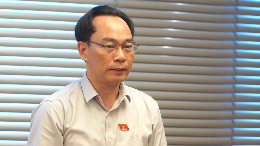 Bộ trưởng Bộ GD-ĐT Hoàng Minh Sơn. Ảnh: PHONG ĐIỀN