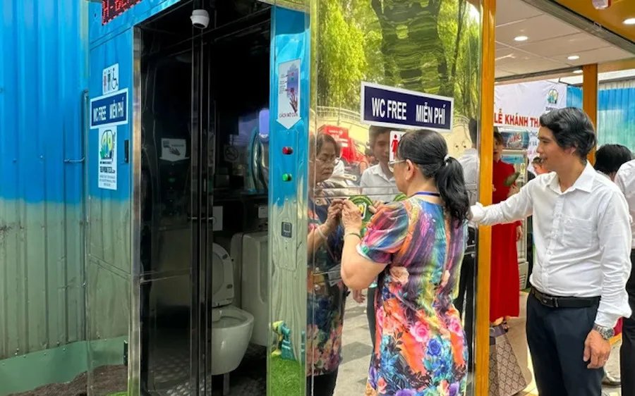 Lắp 50 buồng vệ sinh lưu động phục vụ người dân dịp lễ 30-4
