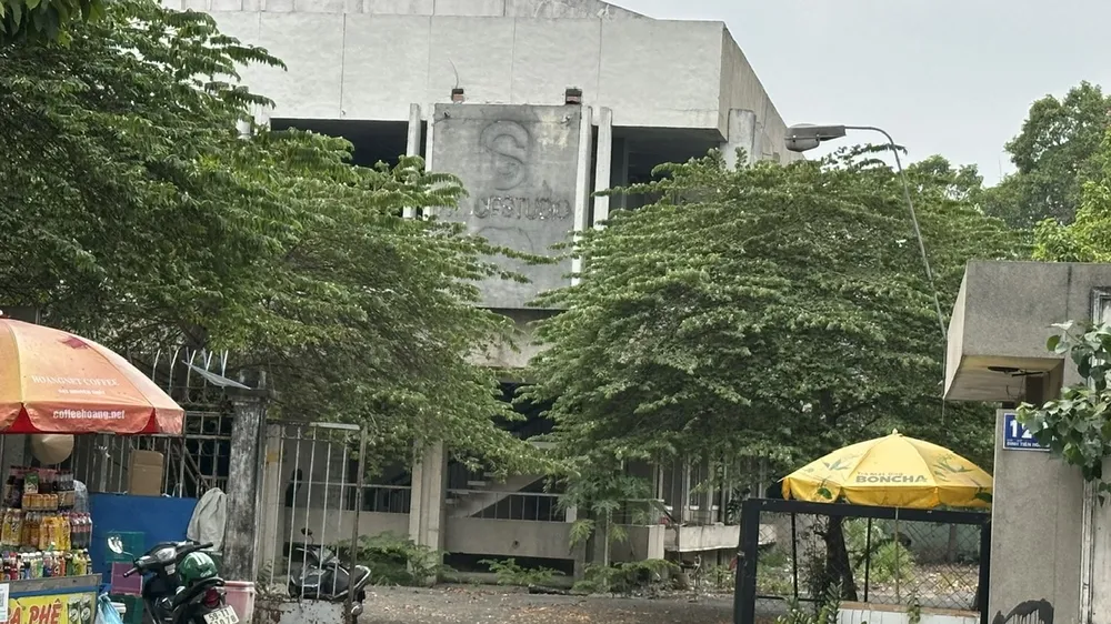 Khu nhà, đất tại 129 Lê Văn Duyệt thuộc phường 3, quận Bình Thạnh do Trung tâm Phát triển quỹ đất TPHCM quản lý. Ảnh: Thanh Hiền