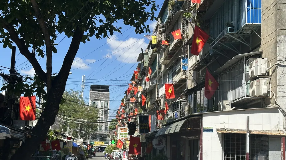 Chung cư Thanh Đa, tại phường Bình Quới, TPHCM. Ảnh: THANH HIỀN