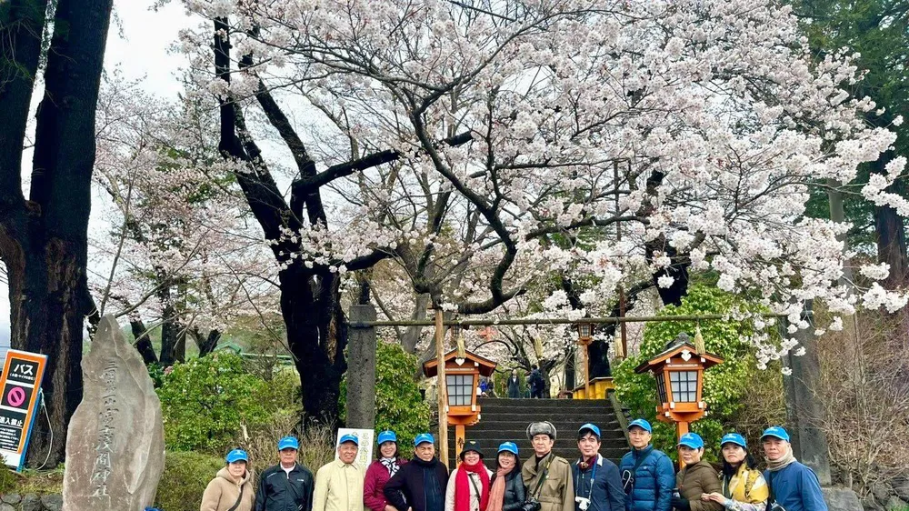 Đoàn khách Việt Nam tham quan Nhật Bản do Lữ hành Saigontourist thực hiện