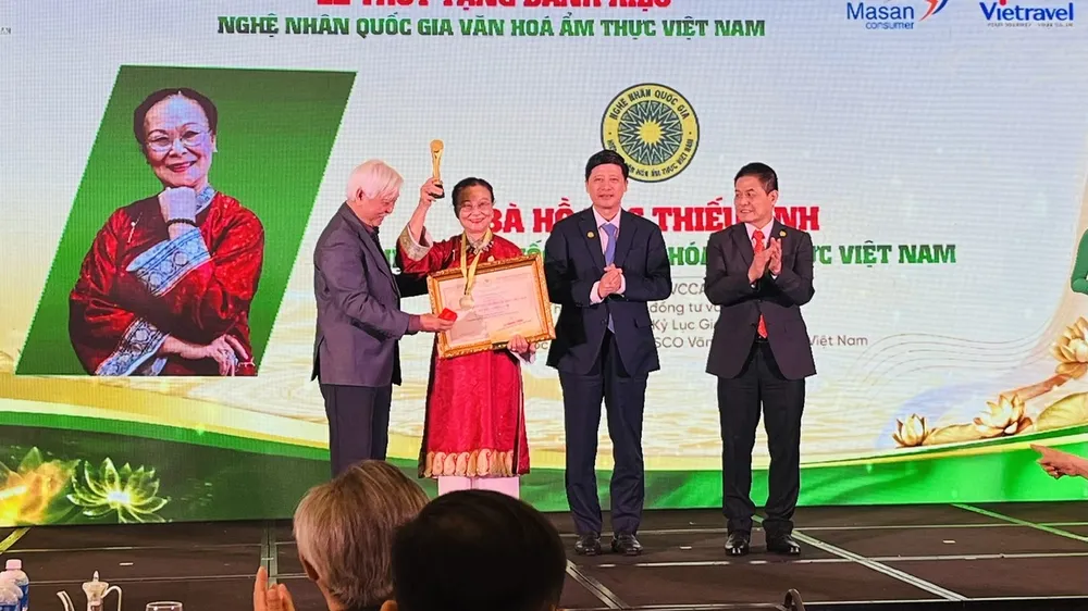 Trao tặng danh hiệu Nghệ nhân Văn hóa Ẩm thực Việt Nam năm 2025