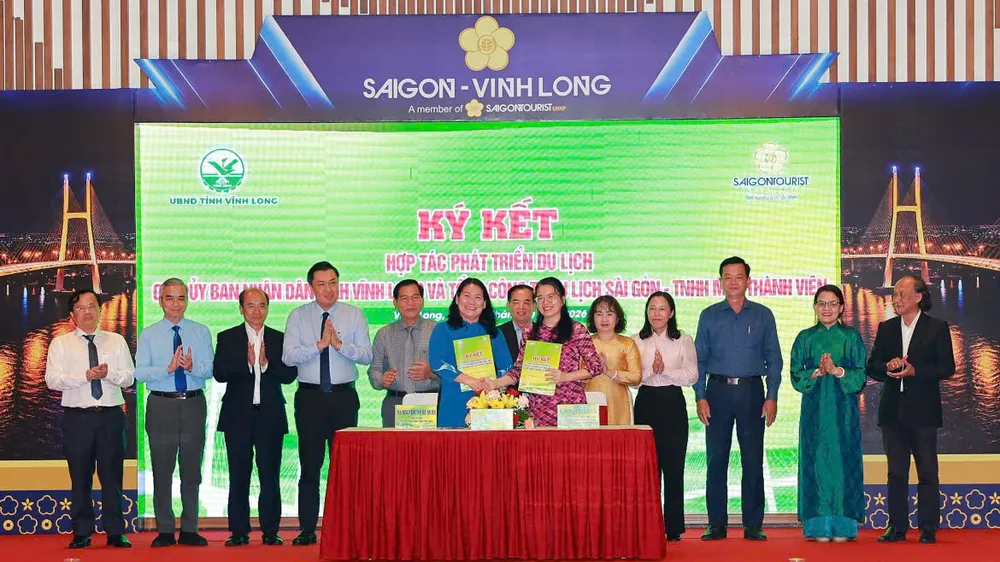 Vĩnh Long hợp tác với Saigontourist Group đón khách du lịch quốc tế