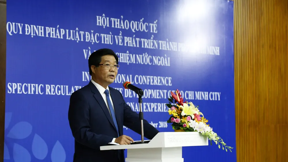 Cần tạo môi trường pháp lý thuận lợi để TPHCM thực hiện cơ chế, chính sách đặc thù