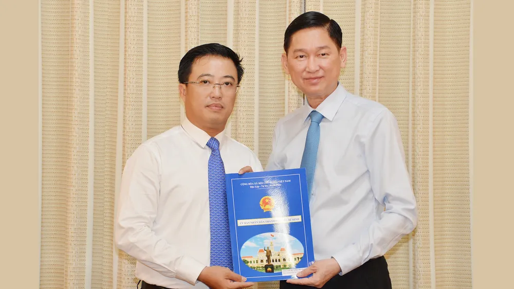 Ông Lê Huỳnh Minh Tú làm Phó Giám đốc Sở Công thương TPHCM