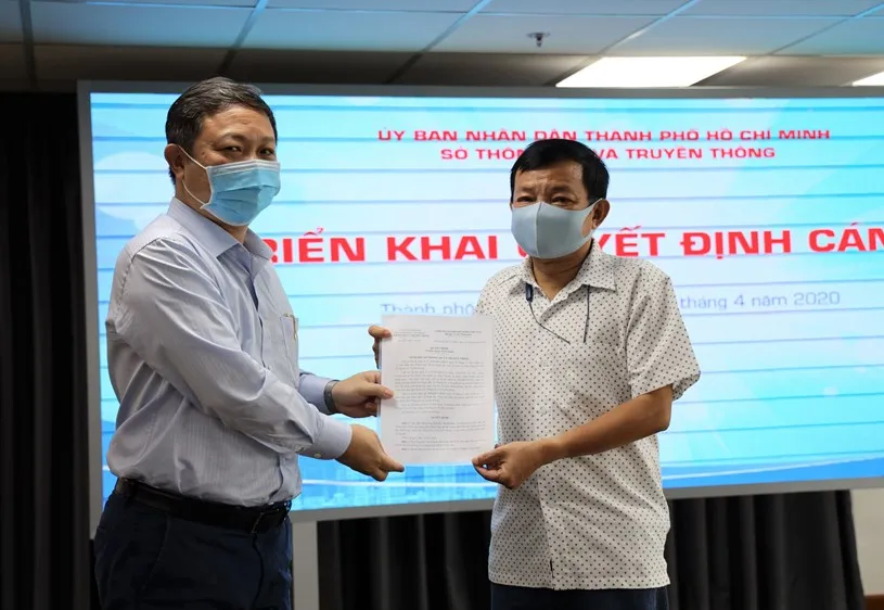 Ông Nguyễn Văn Khanh làm Phó Giám đốc Trung tâm Báo chí TPHCM