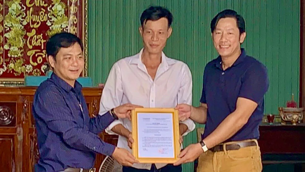 Luật sư TPHCM tặng nhà Đại đoàn kết cho hộ nghèo tỉnh An Giang