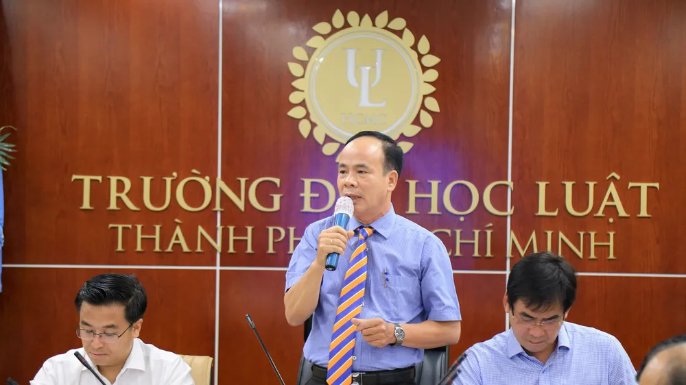 Cần có cơ chế phù hợp với trường trọng điểm đào tạo cán bộ về pháp luật