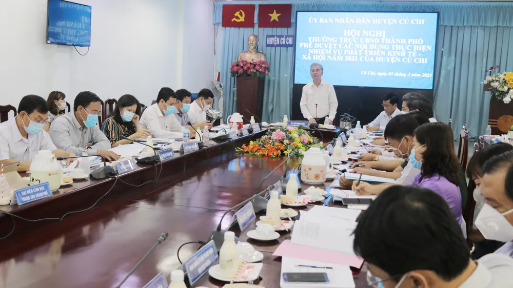 Huyện Củ Chi đề nghị chuyển đổi 17.000 ha đất nông nghiệp sang chức năng khác