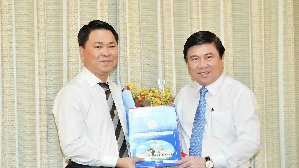 Ông Trần Hoàng Quân giữ chức Giám đốc Sở Xây dựng TPHCM
