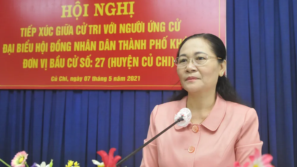 Đồng chí Nguyễn Thị Lệ: HĐND TPHCM nhập cuộc, giám sát ngay dự án "treo" cử tri phản ánh