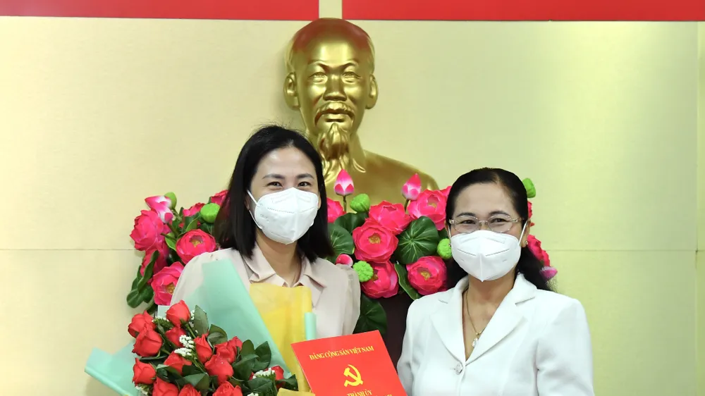 Đồng chí Phạm Thị Thanh Hiền giữ chức Phó Bí thư Huyện ủy huyện Củ Chi 