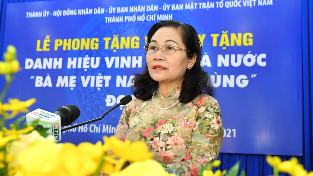 23 mẹ tại TPHCM được tặng danh hiệu Bà mẹ Việt Nam anh hùng