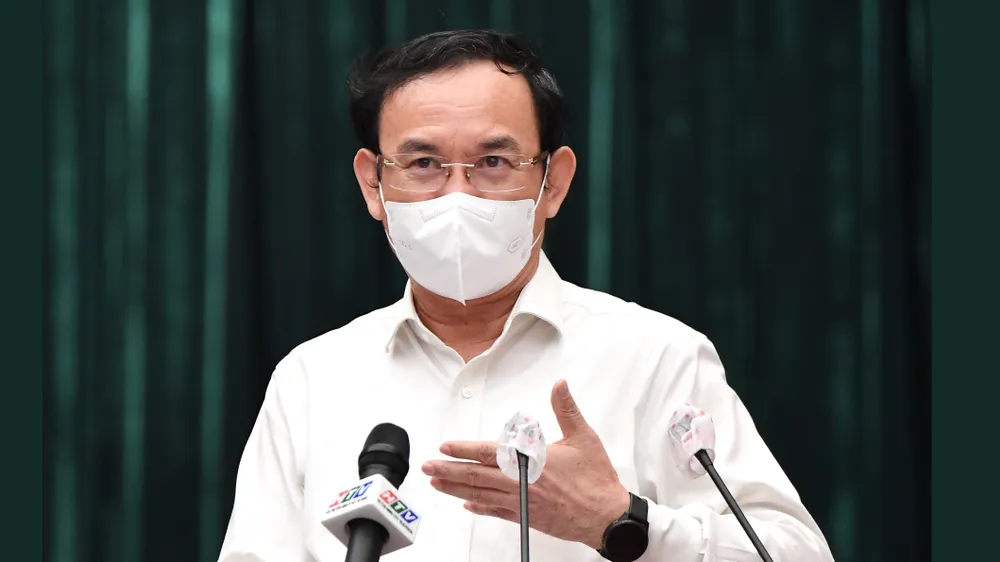 Bí thư Thành ủy TPHCM Nguyễn Văn Nên: Vượt chướng ngại vật, tăng tốc bù vào tổn thất do dịch