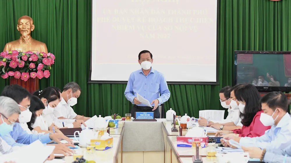 Chủ tịch UBND TPHCM Phan Văn Mãi: Phải có đội ngũ cán bộ “đủ sức” thực hiện sứ mệnh đầu tàu của TPHCM 
