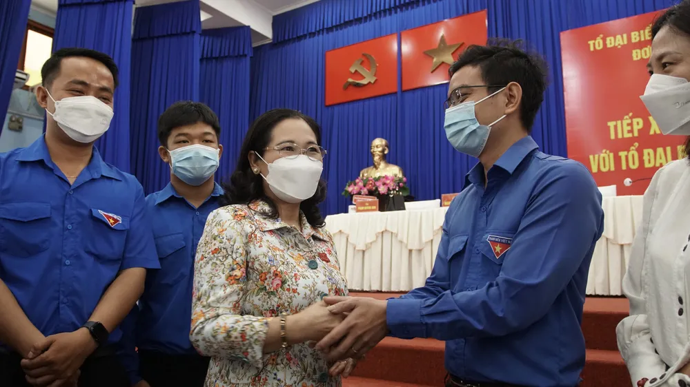 Chủ tịch HĐND TPHCM Nguyễn Thị Lệ: Thanh niên huyện Củ Chi cần hiện thực hóa khát vọng phát triển quê hương