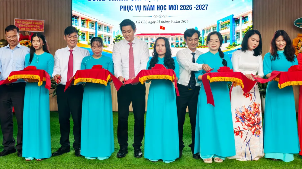 Đầu tư 38,2 tỷ đồng sửa chữa 3 trường học ở xã Củ Chi