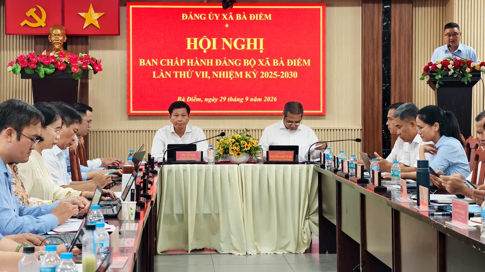 Mức độ hài lòng của người dân và doanh nghiệp ở xã Bà Điểm đạt 100%