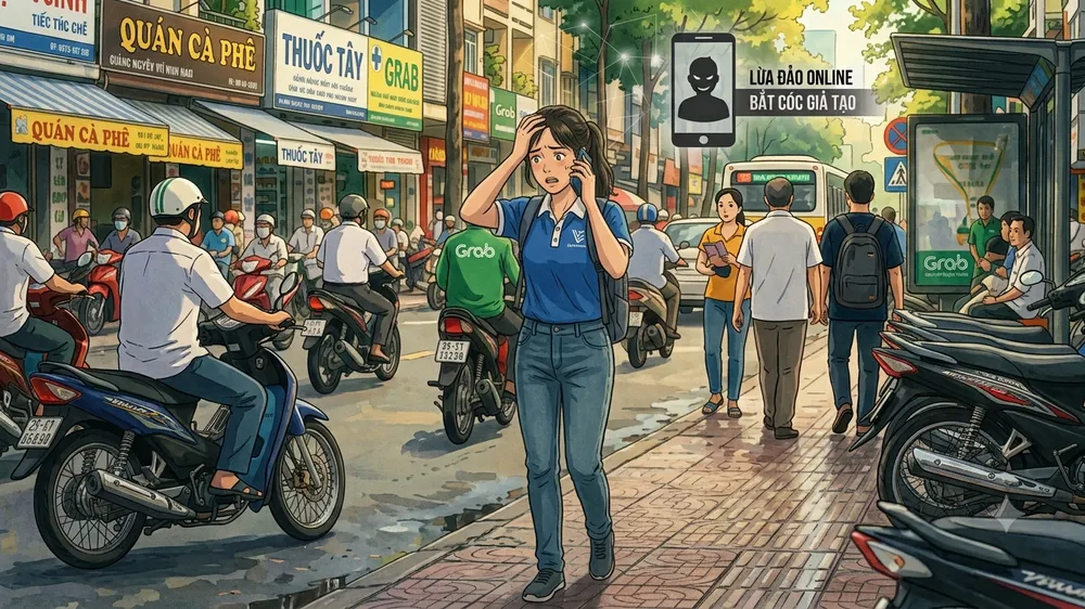 Cô gái bị nhóm bắt cóc online yêu cầu chuyển 300 triệu đồng