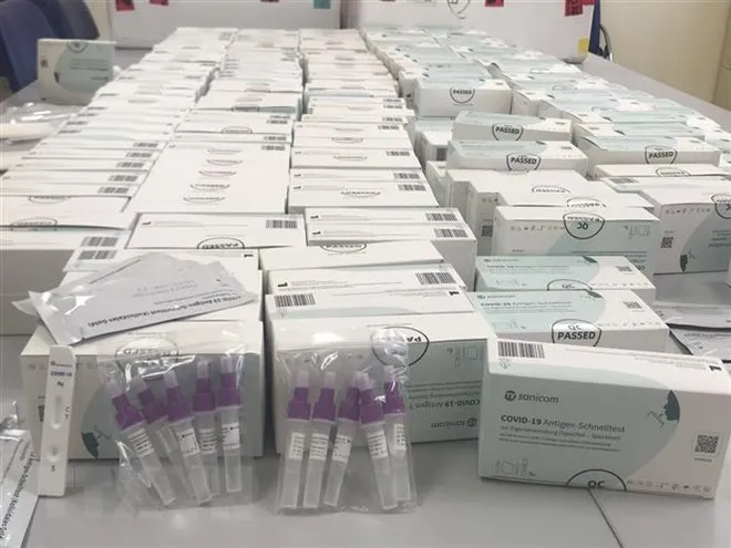 Bình Phước: Xử nghiêm hành vi đầu cơ, tăng giá mặt hàng kit test Covid-19