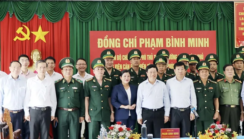 Phó Thủ tướng Thường trực Phạm Bình Minh: Xây dựng đường biên giới hòa bình, hữu nghị, hợp tác và phát triển