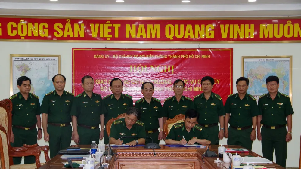 Bộ đội Biên phòng TPHCM có Chỉ huy trưởng và Chính ủy Bộ Chỉ huy mới