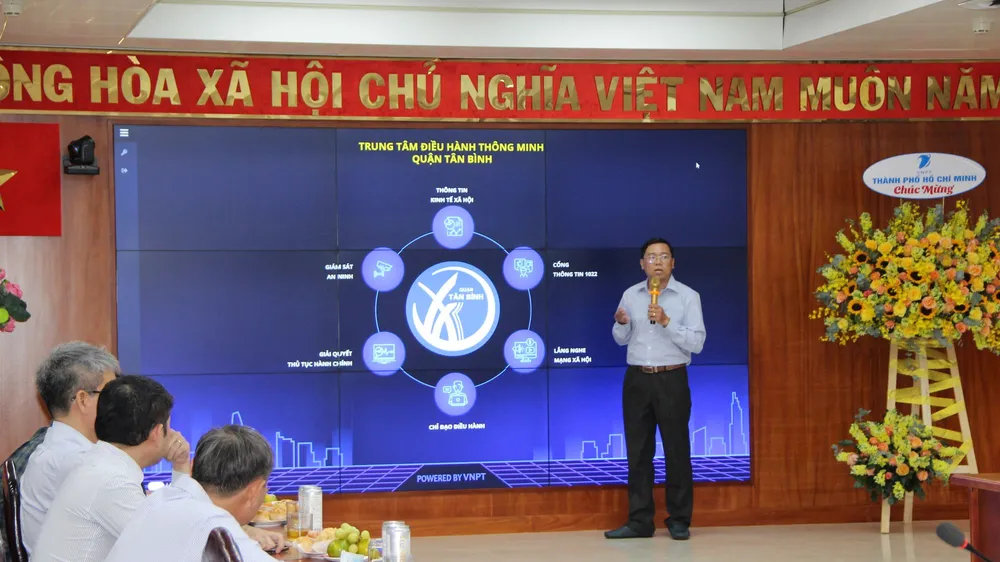 Đơn vị VNPT giới thiệu chức năng, nhiệm vụ Trung tâm IOC