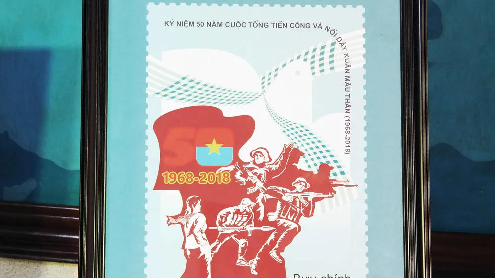 Phát hành bộ tem kỷ niệm 50 năm Tổng tiến công và nổi dậy Xuân Mậu Thân 1968