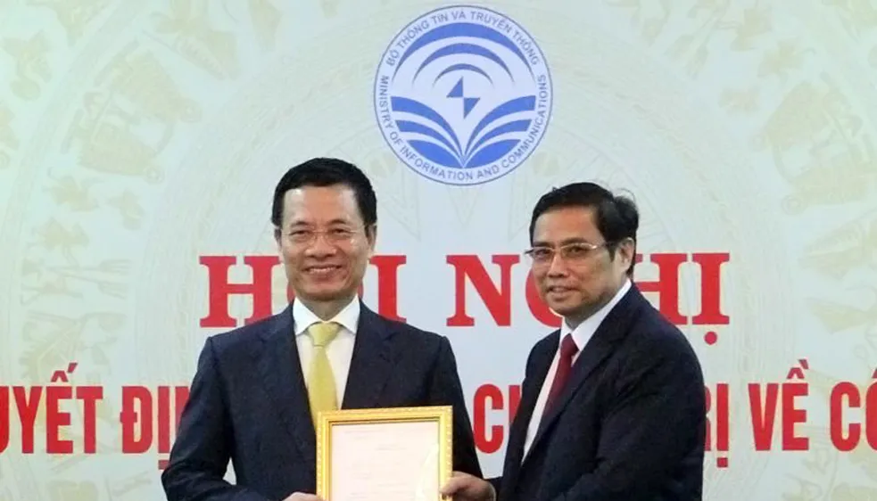 Thiếu tướng Nguyễn Mạnh Hùng chính thức đảm nhiệm quyền Bộ trưởng, Bí thư Ban cán sự đảng Bộ TT-TT