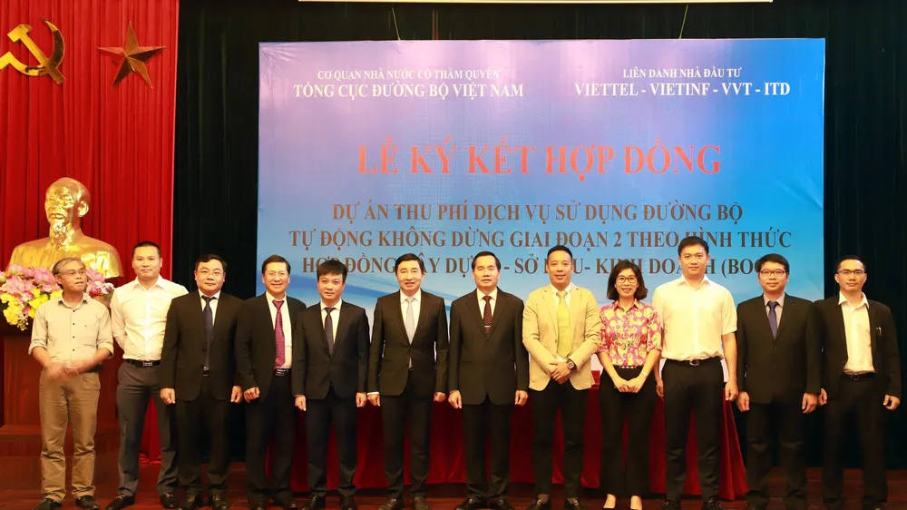 Viettel tham gia liên danh triển khai 30% số trạm thu phí không dừng trên toàn quốc