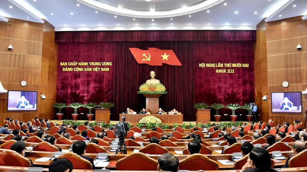 Bế mạc Hội nghị lần thứ 12 Ban Chấp hành Trung ương Đảng khóa XII