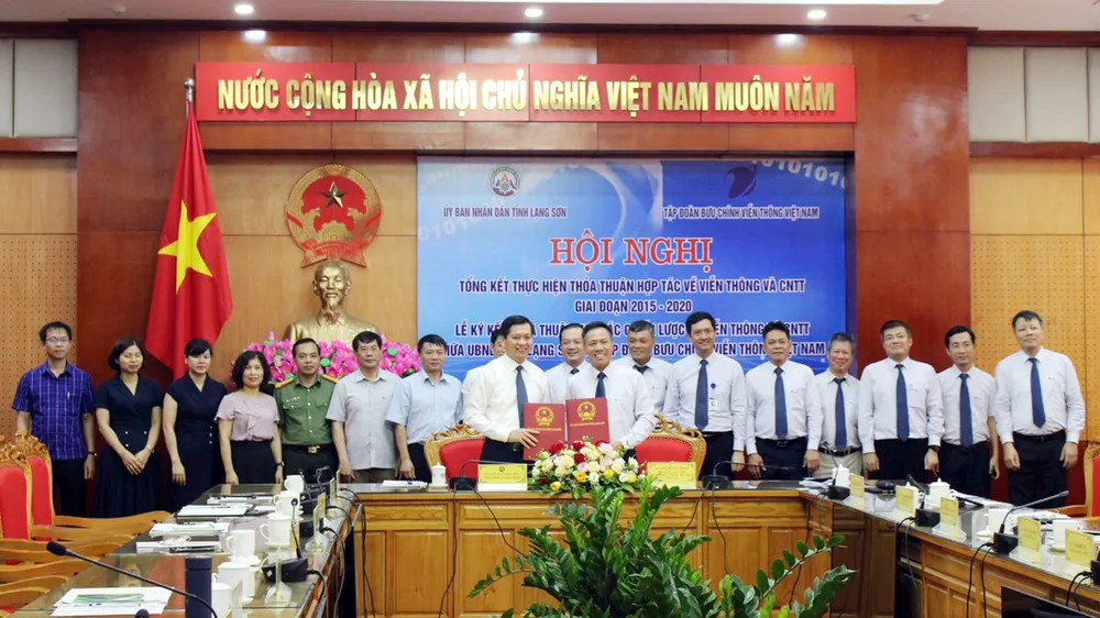 Lạng Sơn tiếp tục hợp tác chiến lược với VNPT để phát triển Chính quyền điện tử