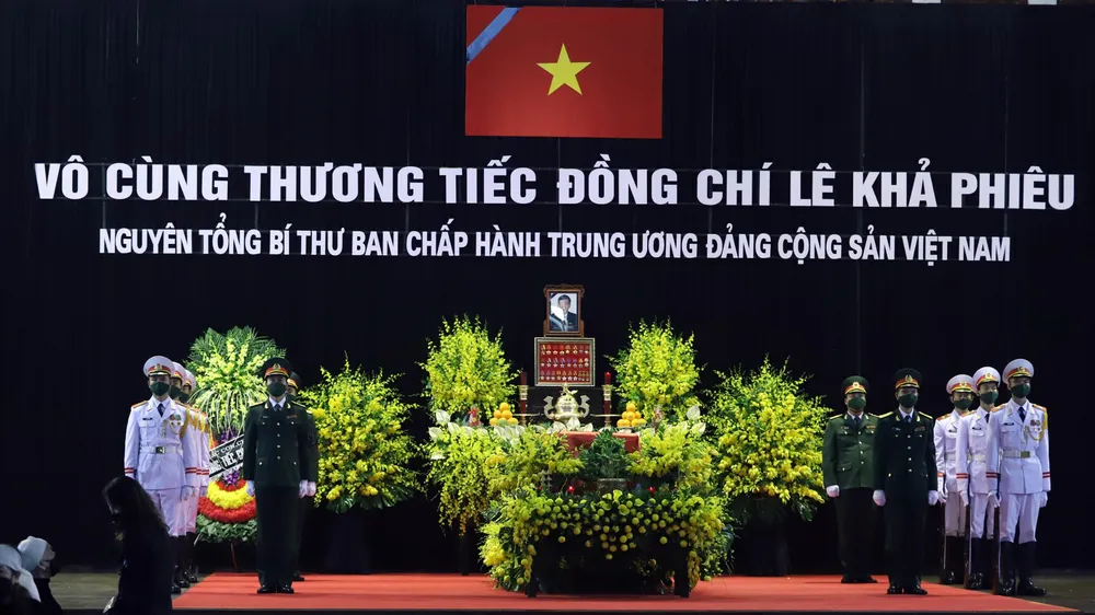 Cử hành trọng thể Quốc tang nguyên Tổng Bí thư Lê Khả Phiêu