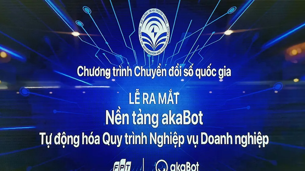 Ra mắt nền tảng số Make in Vietnam về tự động hóa quy trình doanh nghiệp